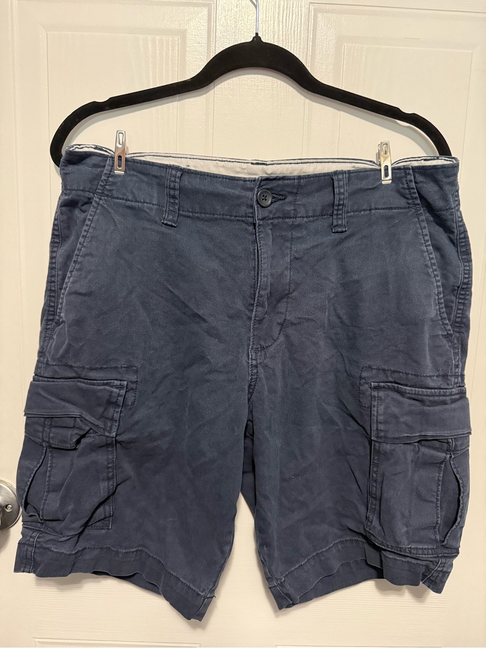 Old Navy Dark Blue Cargo Shorts